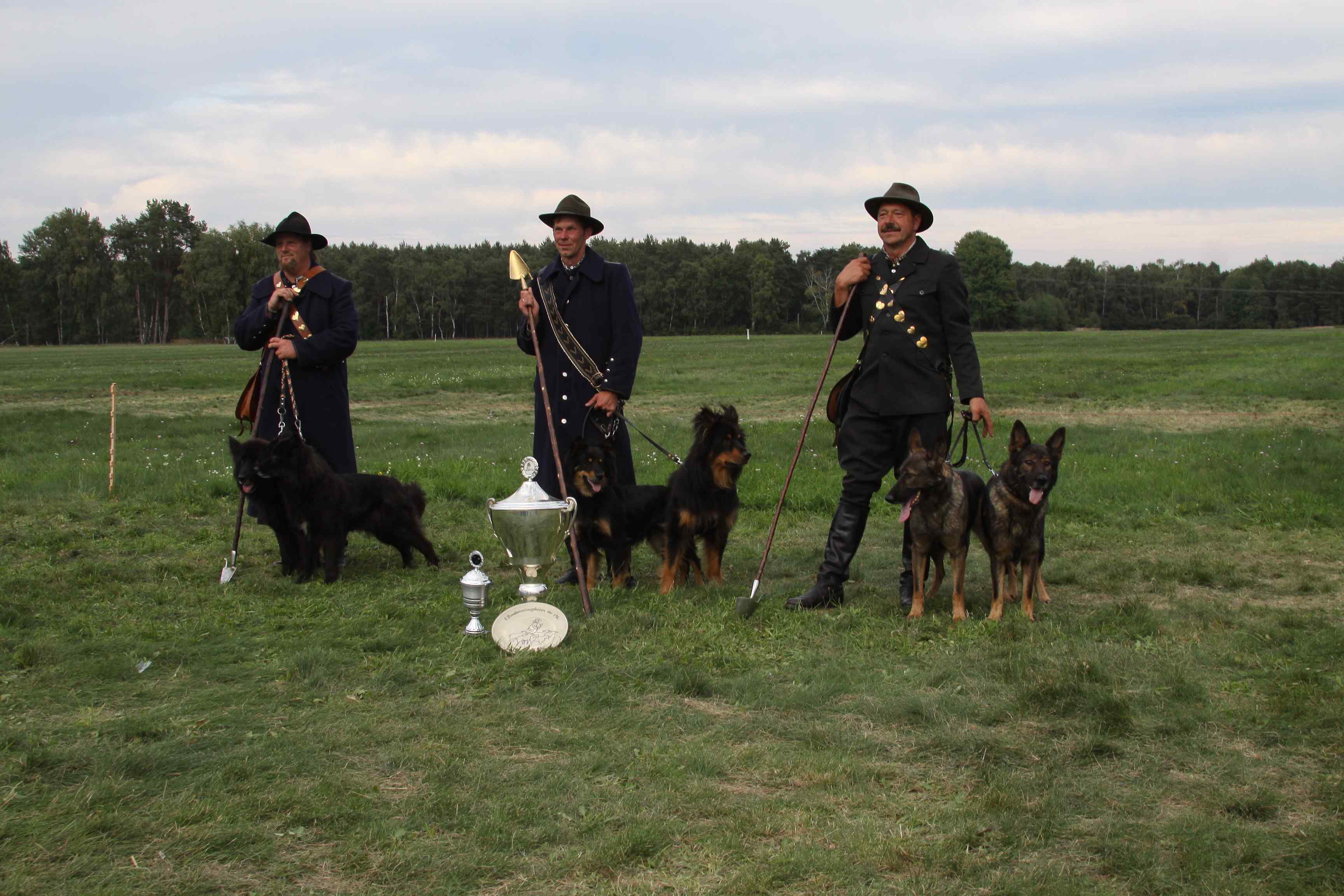 Platz 1 bis 3 VDL Bundeshüten 2013