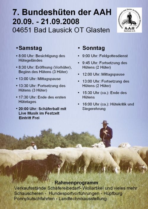 Aushangplakat zur Veranstaltung